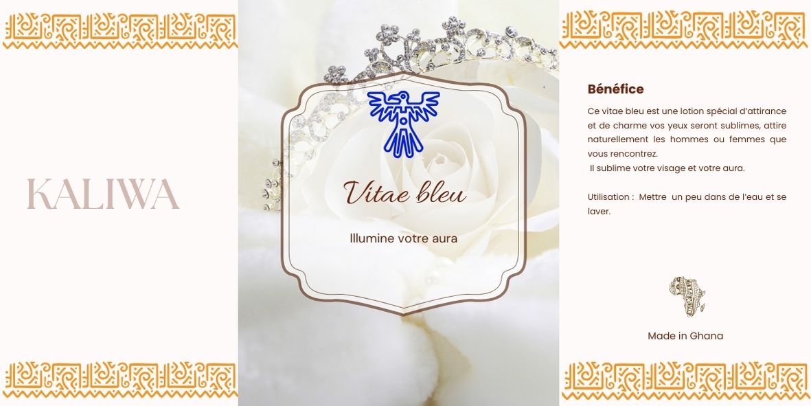 Vitae bleu - ALAJEYA